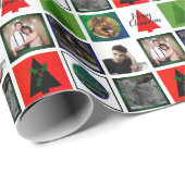 kerstfoto Gift Wrap HAMbyWG Cadeaupapier (Rol Hoek)