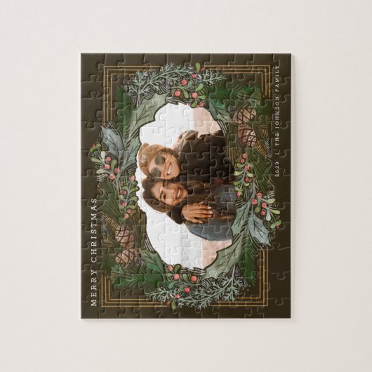 kerstfoto legpuzzel (Verticaal)