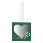 kerstfoto Lijsten kubusversiering Kubus Ornament (Voorkant)