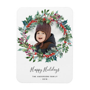 kerstfoto magneet