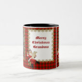 Kerstfoto Mok voor oma (Center)