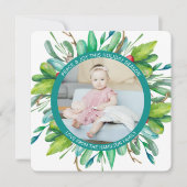 kerstfoto op maat feestdagenkaart (Voorkant)