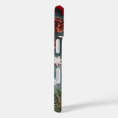  kerstfoto rood Lijst Case-Mate iPhone Case (Achterkant / Rechts)