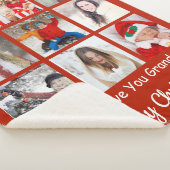 Kerstfoto Sherpa Blanket Sherpa Deken (3/4)
