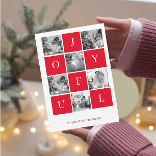 kerstfoto voor collage Red Joyful
