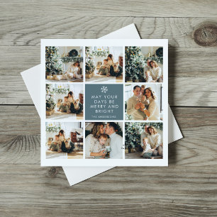 kerstfoto voor collage Vrolijk kerstfeest Blau