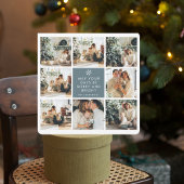 kerstfoto voor collage | Vrolijk kerstfeest | Blau