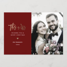 Kerstfotokaart *Dit is ons*