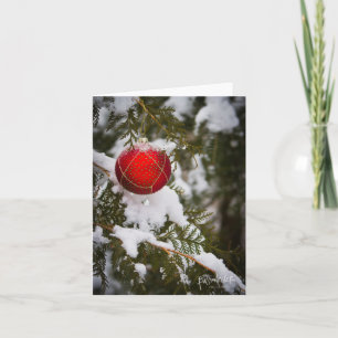 Kerstfotokaart Feestdagen Kaart