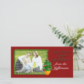 Kerstfotokaarten Aangepaste feestdag Afbeeldingen Feestdagenkaart