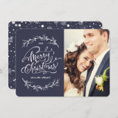 Kerstfotokaarten Feestdagenkaart (Voorkant / Achterkant)