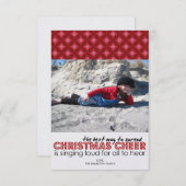 kerstfotokaarten kaart (Voorkant / Achterkant)