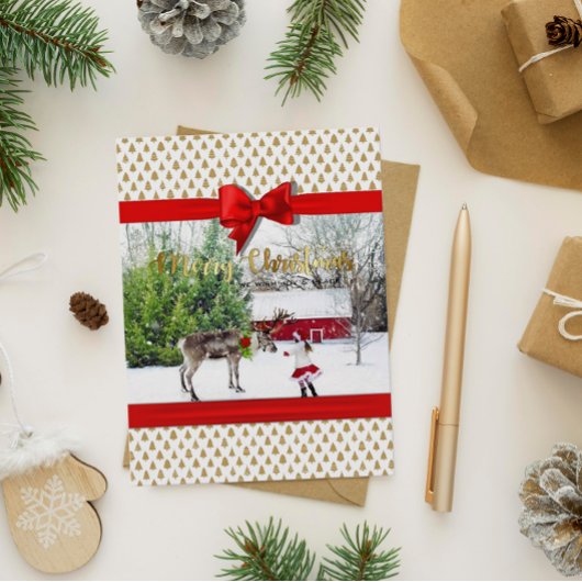 kerstfoto's feestdagenkaart