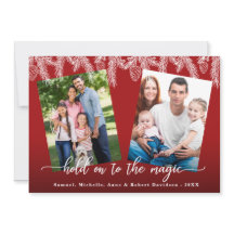 Kerstfoto's van de Magische Dennenfamilie