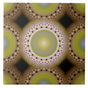kerstfractal tegeltje