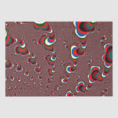 kerstfractals tissuepapier (Voorkant)