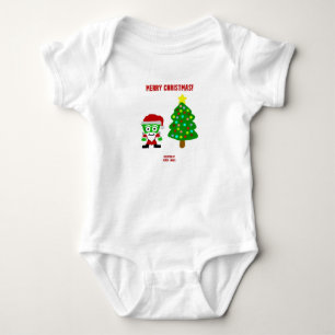 KerstFrankenCheese Baby Jersey Bodysuit
