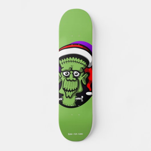 KerstFrankenstein Skateboard (Voorkant)