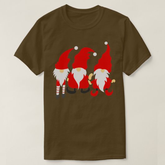 KerstFunny Gnomes 136 T-shirt (Design voorkant)