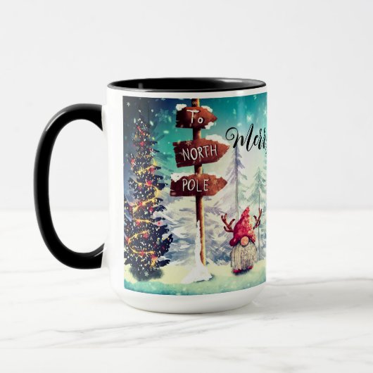 KerstFunny Gnomes Mok (Links)