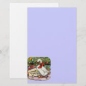 kerstgans briefpapier (Voorkant / Achterkant)