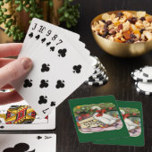 kerstgans pokerkaarten (Insitu)