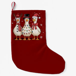 Kerstgans Sinterklaas Grappig Schattig Sneeuwman K Kleine Kerstsok