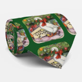 kerstgans stropdas (Opgerold)