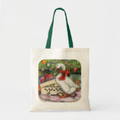 kerstgans tote bag (Voorkant)