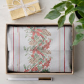 Kerstgarland meisje Pinecone Berries Tissuepapier (Geschenk)