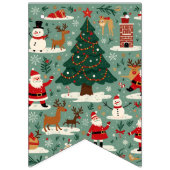 Kerstgarland Vlaggetjes (Eerste vlag)