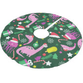 kerstgarnalen dinosaurus kwal kerstman kerstboom rok (Gekanteld)