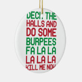 Kerstgasten Keramisch Ornament (Rechts)