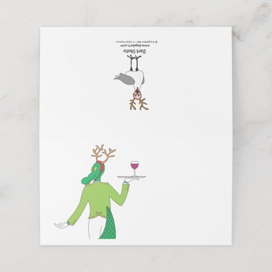 Kerstgator (Buitenkant ongevouwen)