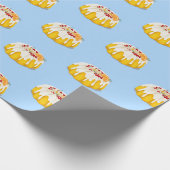 kerstgebak inpakpapier (Hoek)