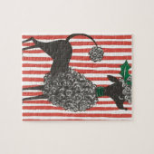 kerstgebak legpuzzel (Horizontaal)