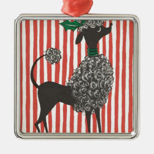 kerstgebak metalen ornament