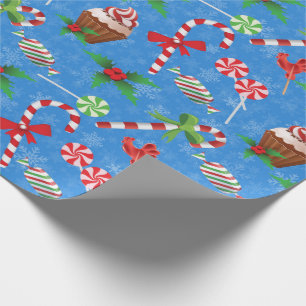 kerstgebak, Snoep en gebak Cadeaupapier