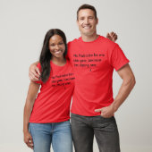 kerstgebak t-shirt (Unisex)