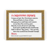 Kerstgebed (Donald Trump) Magneet #2 (Horizontaal)