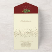 Kerstgebed Spaans Guadalupe Novena All In One Uitnodiging (Buitenkant)