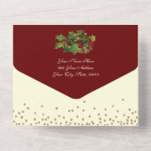 Kerstgebed Spaans Guadalupe Novena All In One Uitnodiging (Achterkant)
