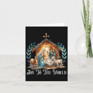 kerstgeboorte Christelijke geboorte van Jezus doet Kaart