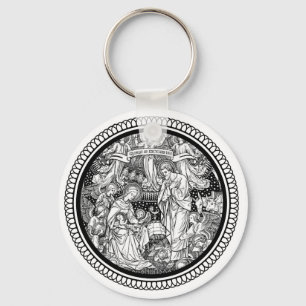 kerstgeboorte van Jezus Joseph Sleutelhanger