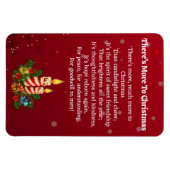 Kerstgedicht vriendschap Gift 4 x 6 Magneet (Horizontaal)