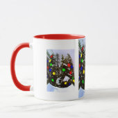 kerstgeest mok (Links)