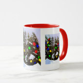 kerstgeest mok (Voorkant rechts)