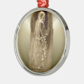 Kerstgeesten - kerstcadeau metalen ornament (Links)