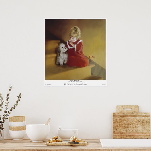 kerstgeheim poster (Keuken)