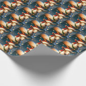Kerstgeit 2 cadeaupapier (Hoek)